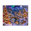 Christmas Village Winter Puzzle — Holiday Jigsaw (110/252/520/1014 pcs)