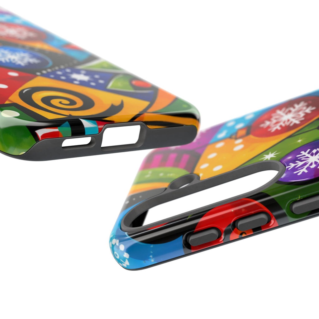 Holiday Ornament Phone Case — Colorful Festive Christmas Design