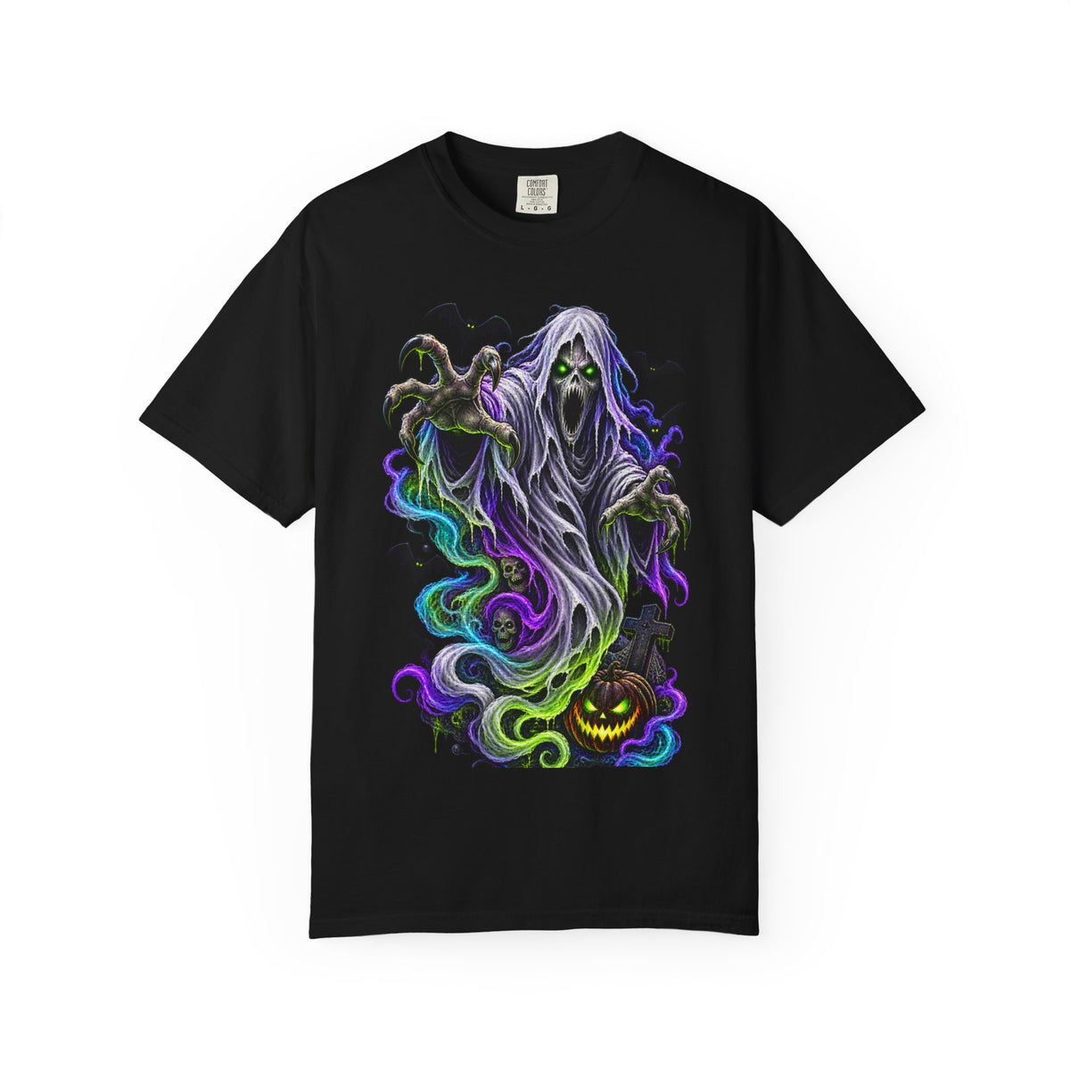 Ghost & Jack-o'-Lantern Halloween T-Shirt