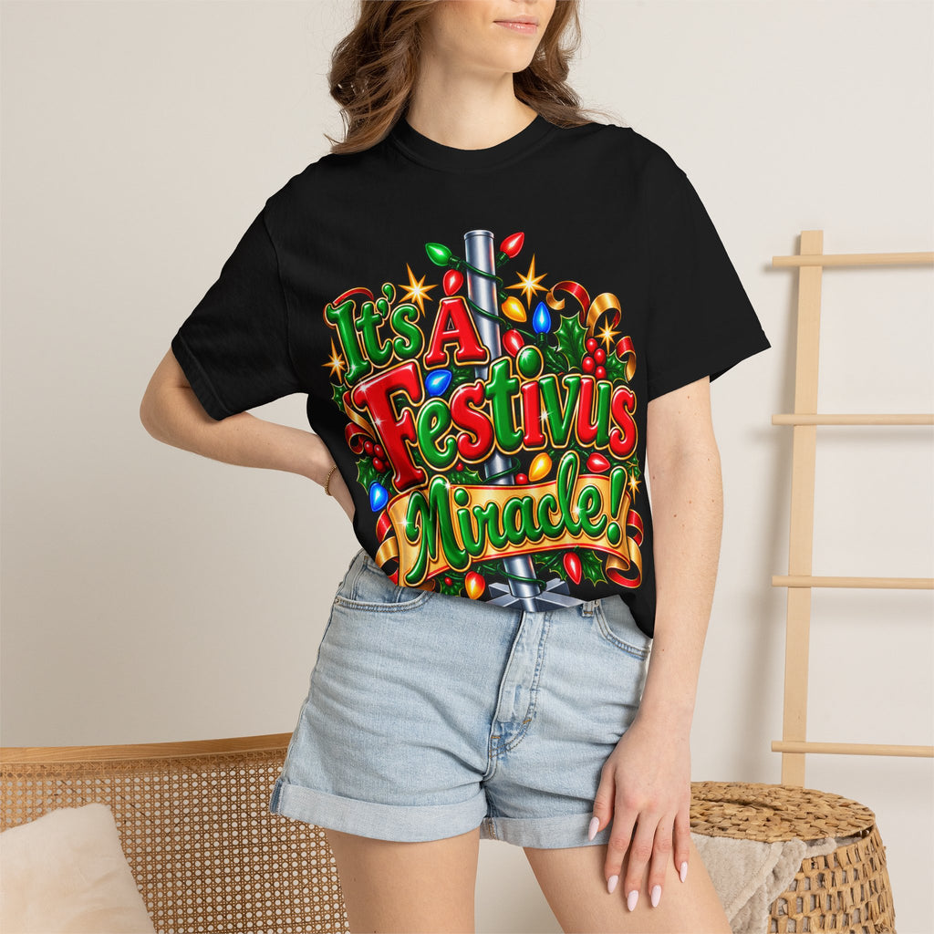 Festivus Miracle T-Shirt — Holiday Comedy Graphic Tee