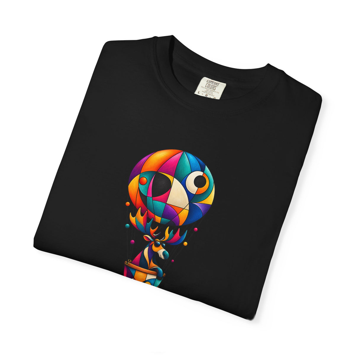 Hot Air Balloon Abstract Art T-Shirt