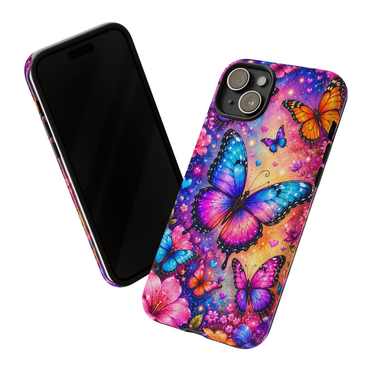 Colorful Butterfly Pattern Phone Case | Tough Cases