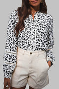 Floral Lace Puff Sleeve Top
