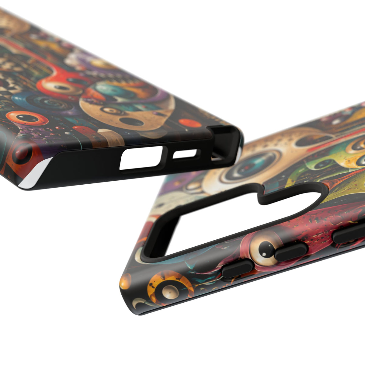 Surreal Monster Art Phone Case — Colorful Abstract Creature Design