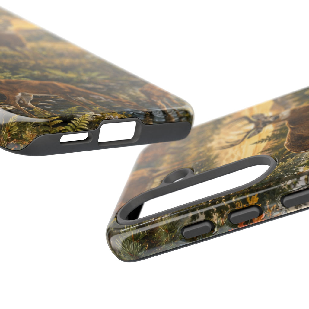 Deer Forest Phone Case — Woodland Bucks Nature iPhone Cover
