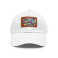 Washington State patch hat | leather rectangle dad hat