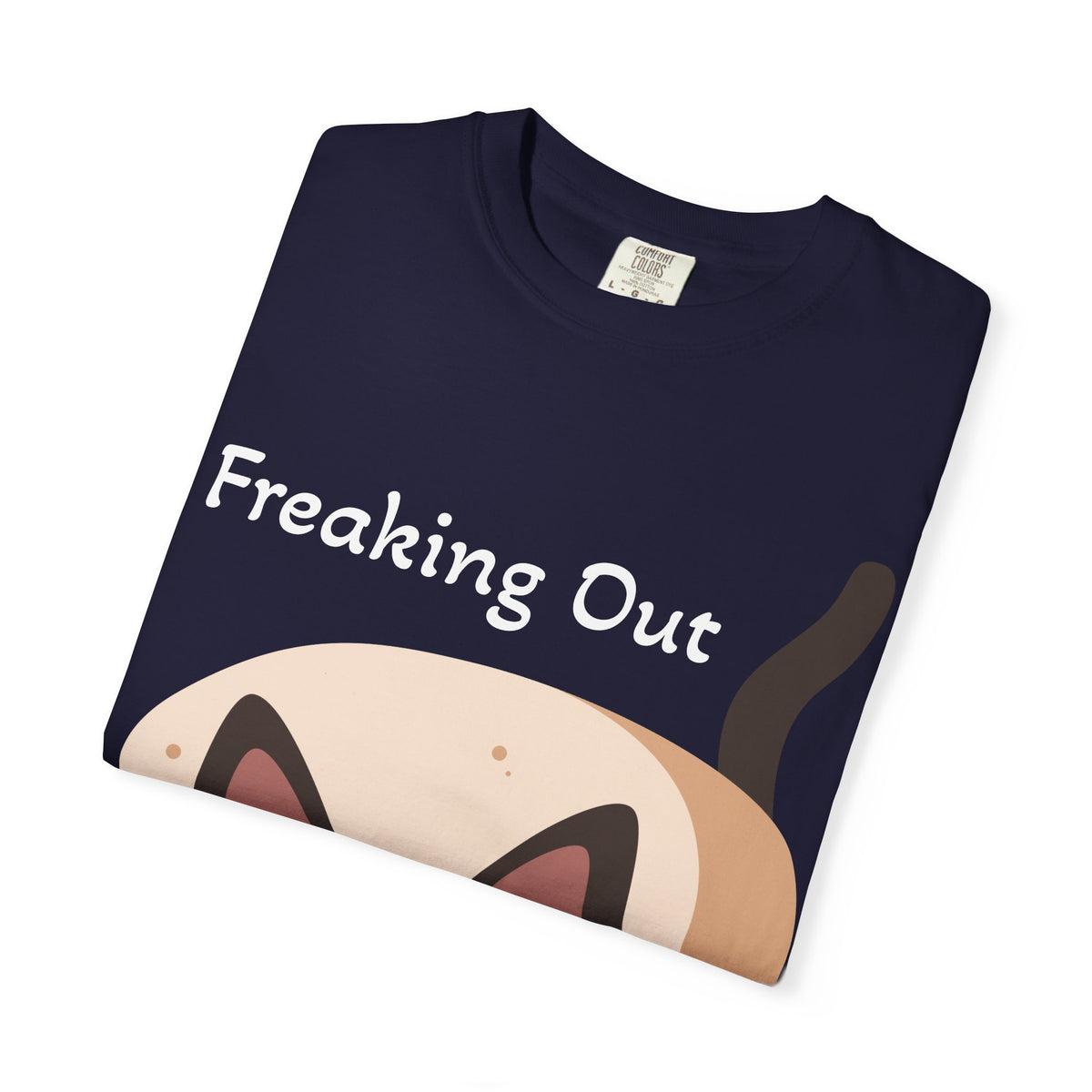 Black Cat in Toast T-Shirt | Cute Kawaii Kitty Illustration