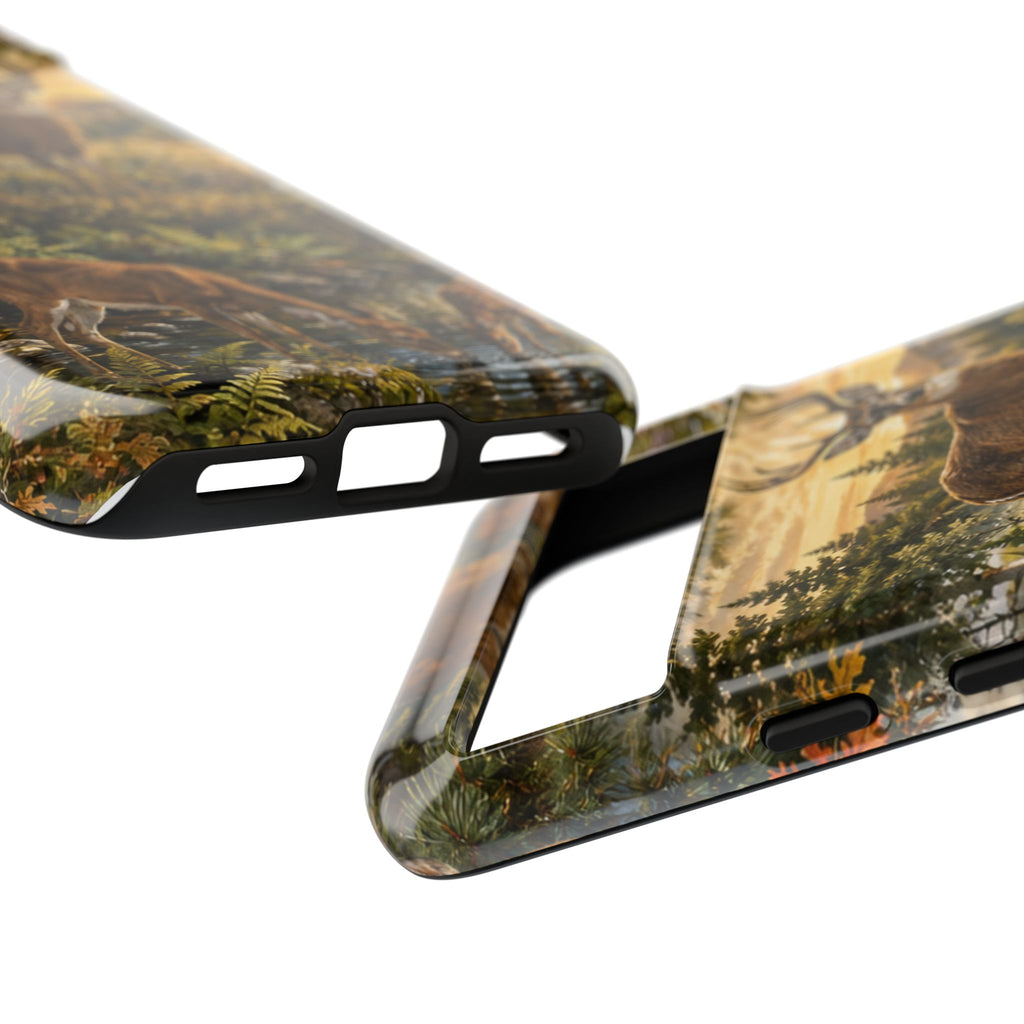 Deer Forest Phone Case — Woodland Bucks Nature iPhone Cover