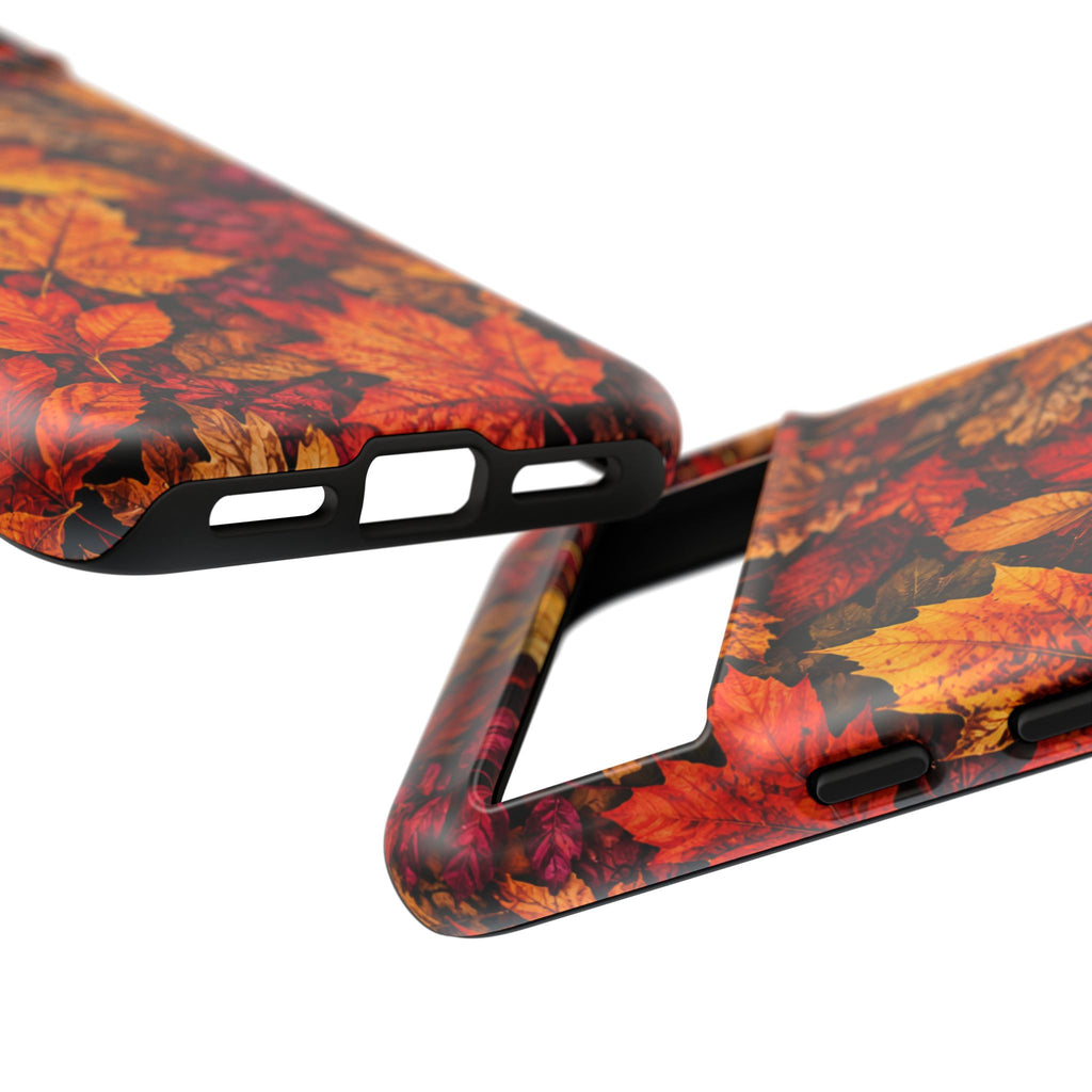 Autumn Leaves Tough Phone Case — Fall Foliage Protective Cover