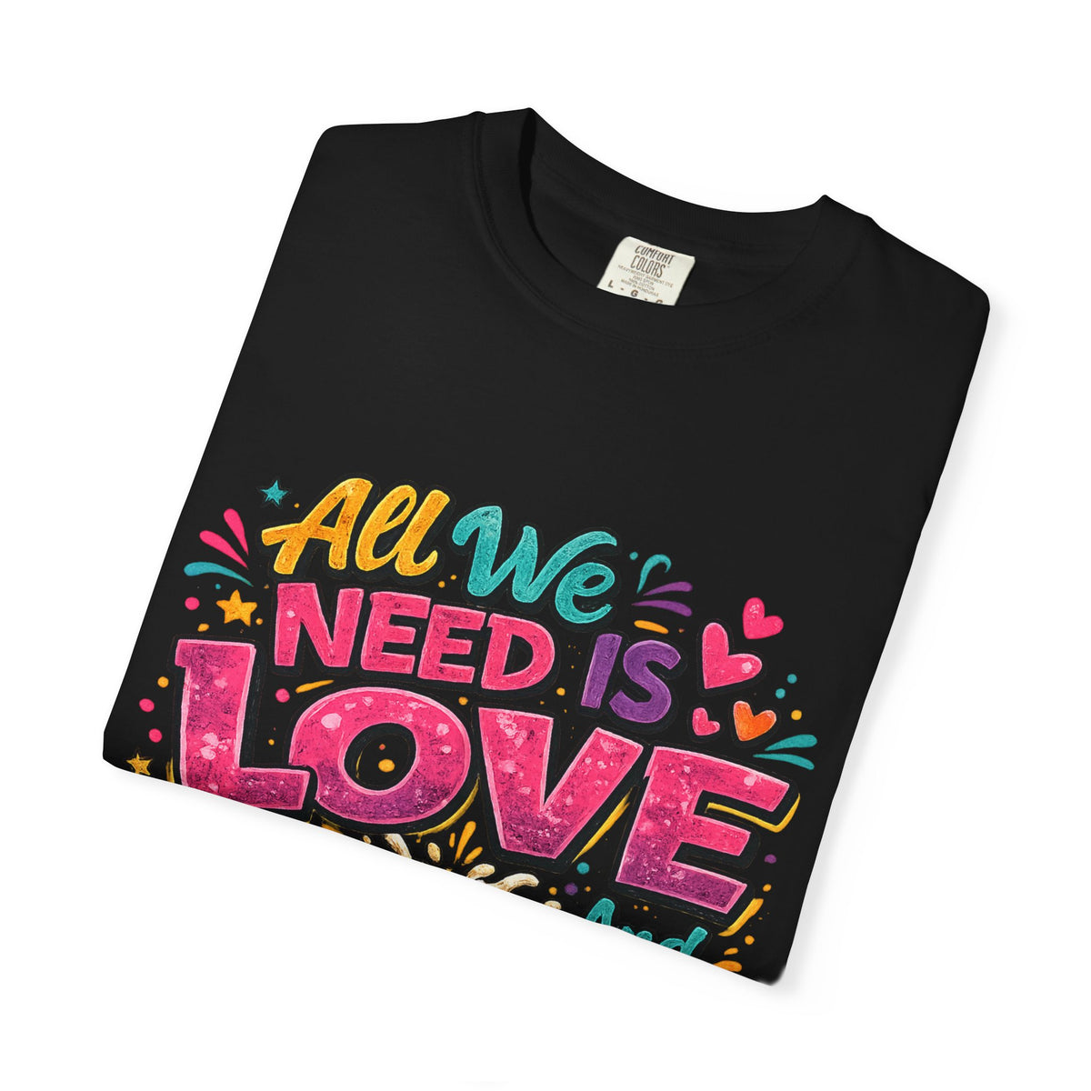 All We Need Is Love and Beer T-Shirt | Beer Graphic Tee
