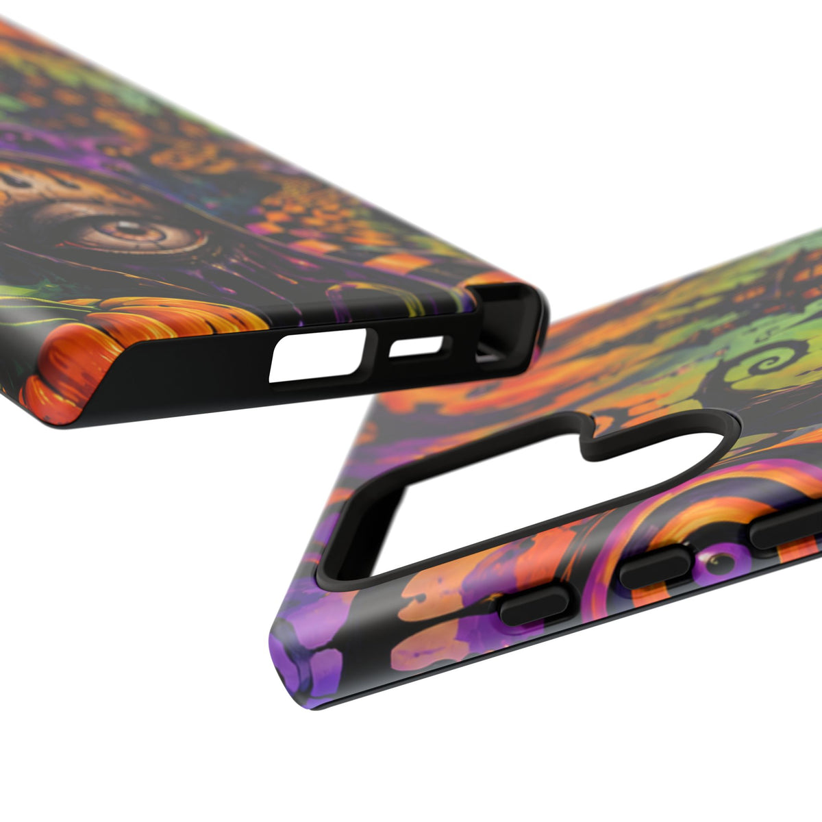 Phone Case — Psychedelic Haunted House Halloween Design