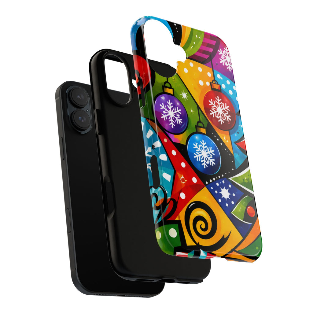 Holiday Ornament Phone Case — Colorful Festive Christmas Design