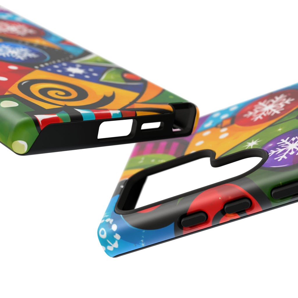Holiday Ornament Phone Case — Colorful Festive Christmas Design