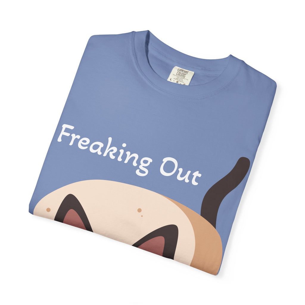 Black Cat in Toast T-Shirt | Cute Kawaii Kitty Illustration