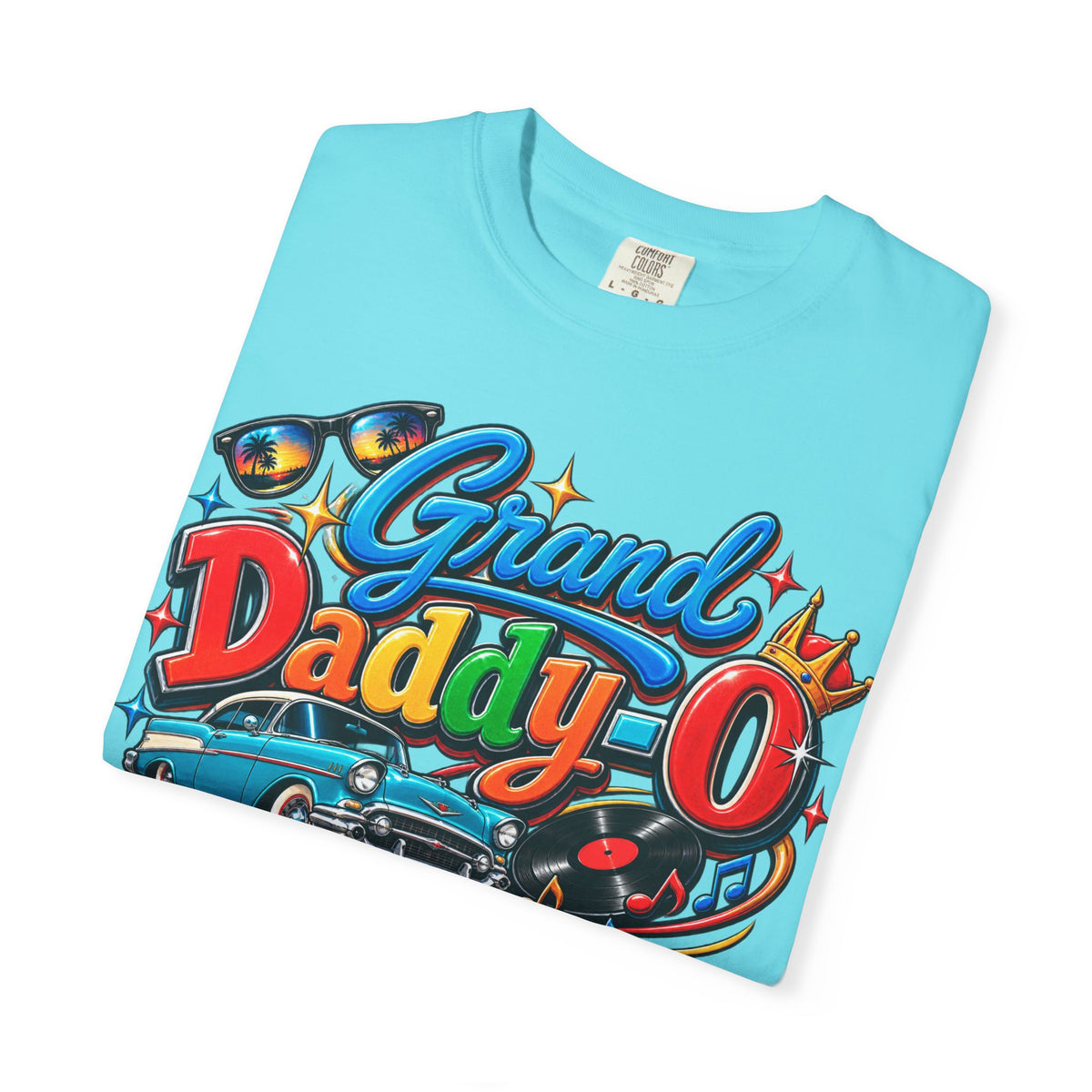 Grand Daddy-O Retro Car Graphic T-Shirt