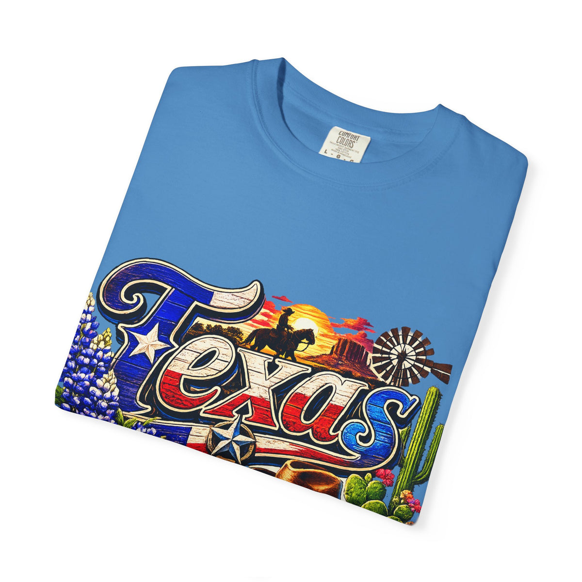 Texas Vintage Postcard T-Shirt | Lone Star State Roadtrip
