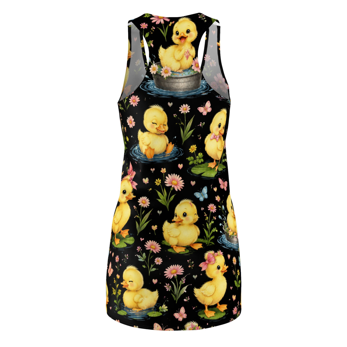 Women's Cut & Sew Racerback Dress (AOP)