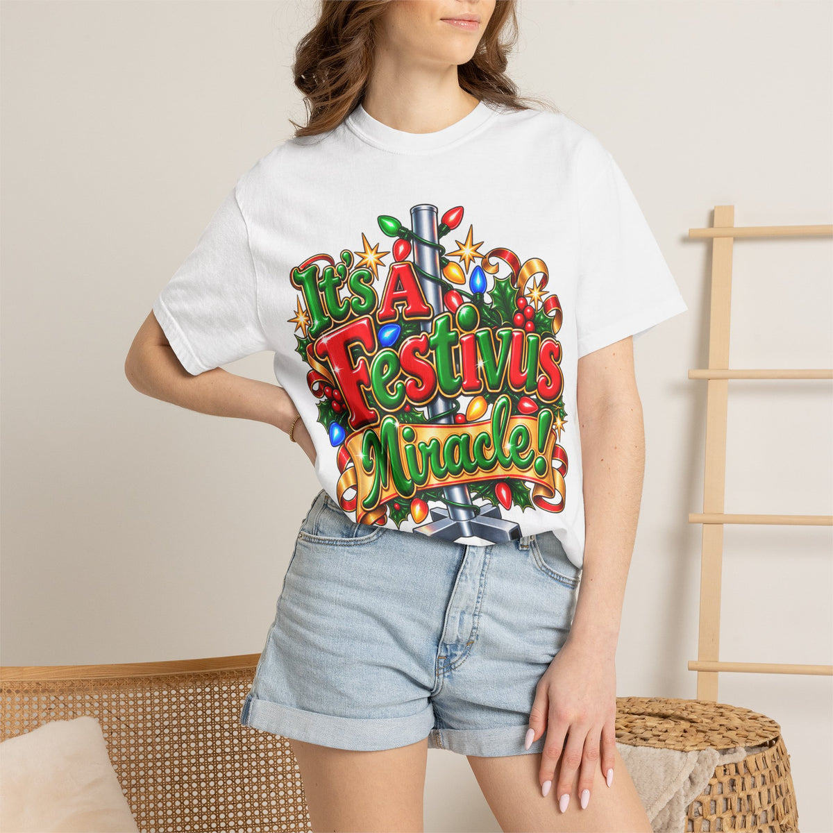 Festivus Miracle T-Shirt — Holiday Comedy Graphic Tee