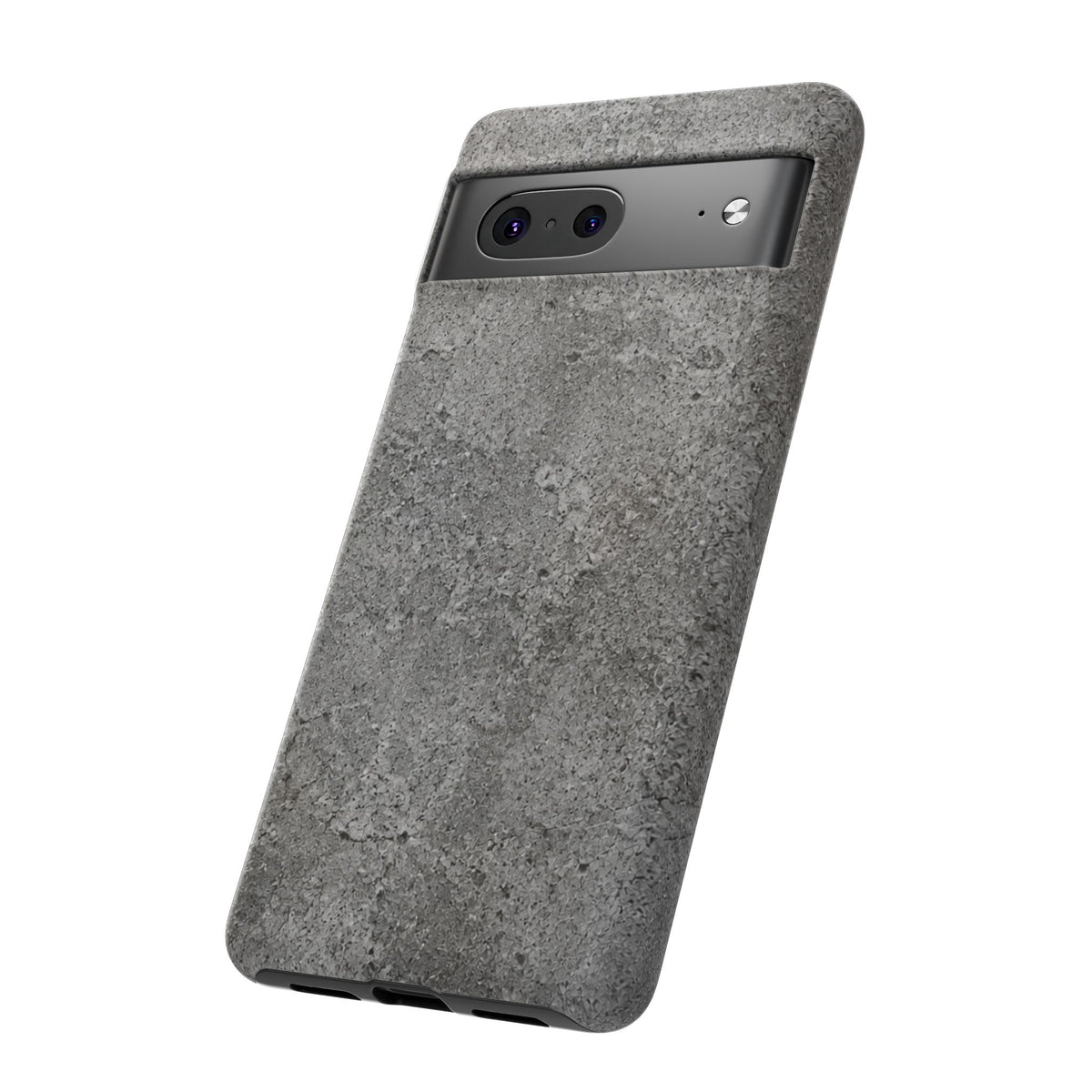 Concrete Texture Phone Case — Rugged Grey Protective iPhone Cover