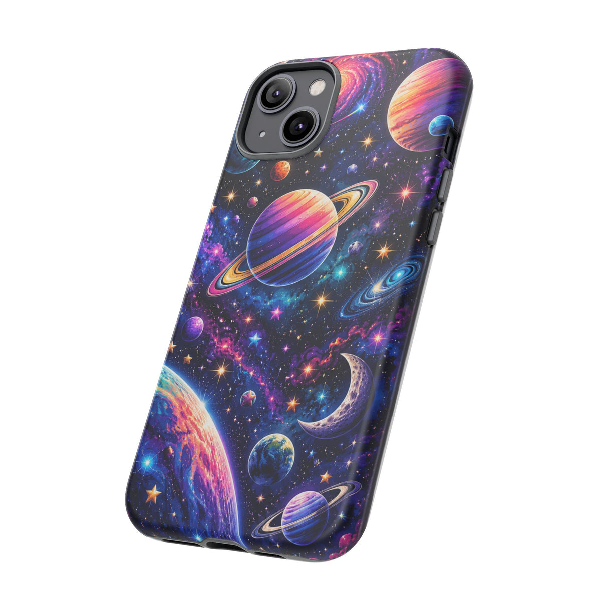 Colorful Galaxy Planets phone case | Tough Case