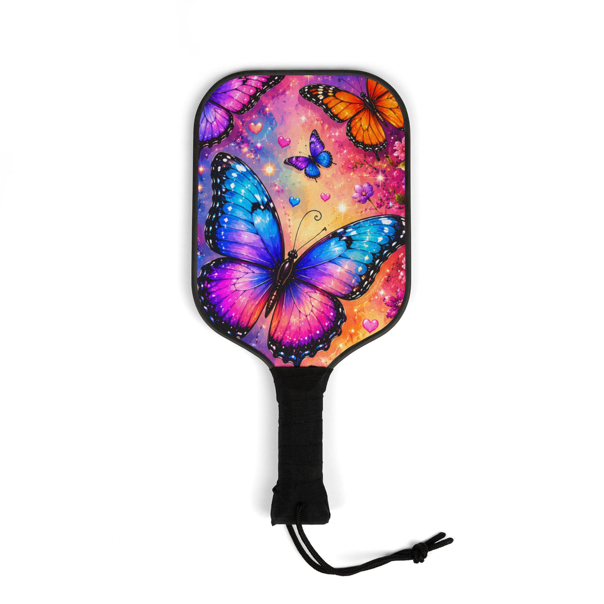Butterfly Pickleball Paddles & Balls Set — Colorful Butterfly Design Pickleball Kit