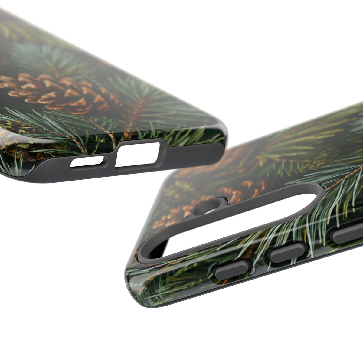Pinecone Pines Phone Case — Festive Evergreen iPhone Cover