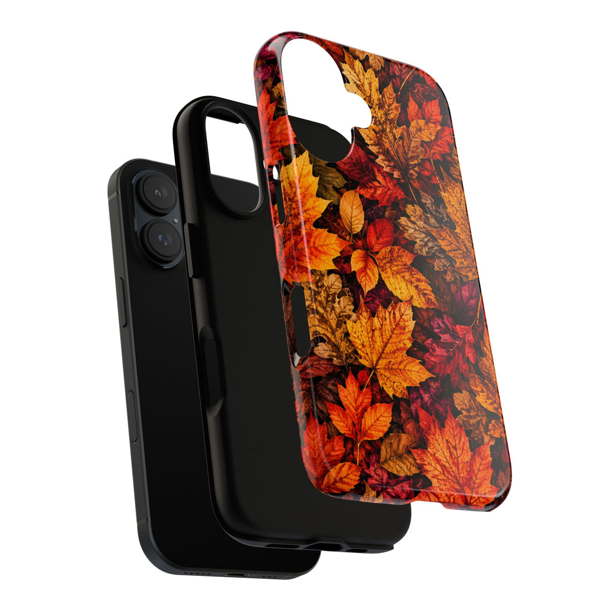 Autumn Leaves Tough Phone Case — Fall Foliage Protective Cover