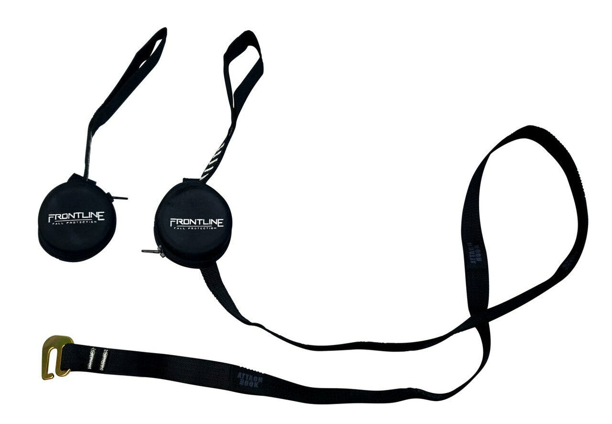 Frontline 100RCTB Combat Reflective Construction Full Body Harness with Tongue Buckle Legs and Trauma Straps XL/2X