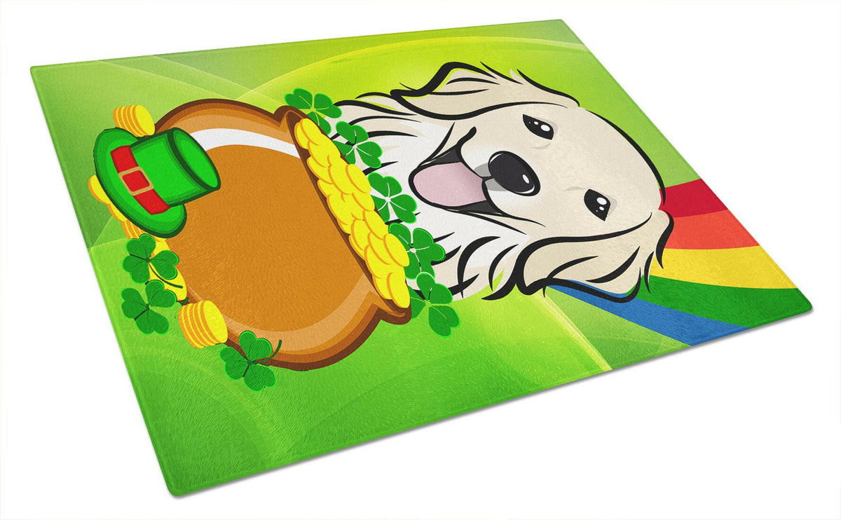 Cutting Board Tempered Glass Kitchen Cutting Surface, Heat Resistant Chopping, Non-Slip Feet, Food Prep & Serving
