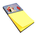 Dog House Collection Cocker Spaniel Buff Watercolor Sticky Note Holder Refillable Dispenser Desk Accessory 3x3 Pad Gift