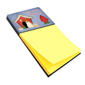 Dog House Collection Jack Russell Terrier Watercolor Sticky Note Holder Refillable Dispenser Desk Accessory 3x3 Pad Gift