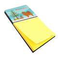 Chow Chow Merry Christmas Tree Watercolor Sticky Note Holder Refillable Dispenser Desk Accessory 3x3 Pad Gift
