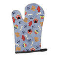Pomeranian Dog House Collection Oven Mitt Heat Resistant Thick Oven Mitt for Hot Pans and Oven, Kitchen Mitt Protect Hands, Cooking Baking Glove
