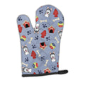 Dog House Collection Alaskan Malamute Oven Mitt Heat Resistant Thick Oven Mitt for Hot Pans and Oven, Kitchen Mitt Protect Hands, Cooking Baking Glove