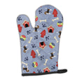 Dog House Collection Beagle Oven Mitt Heat Resistant Thick Oven Mitt for Hot Pans and Oven, Kitchen Mitt Protect Hands, Cooking Baking Glove