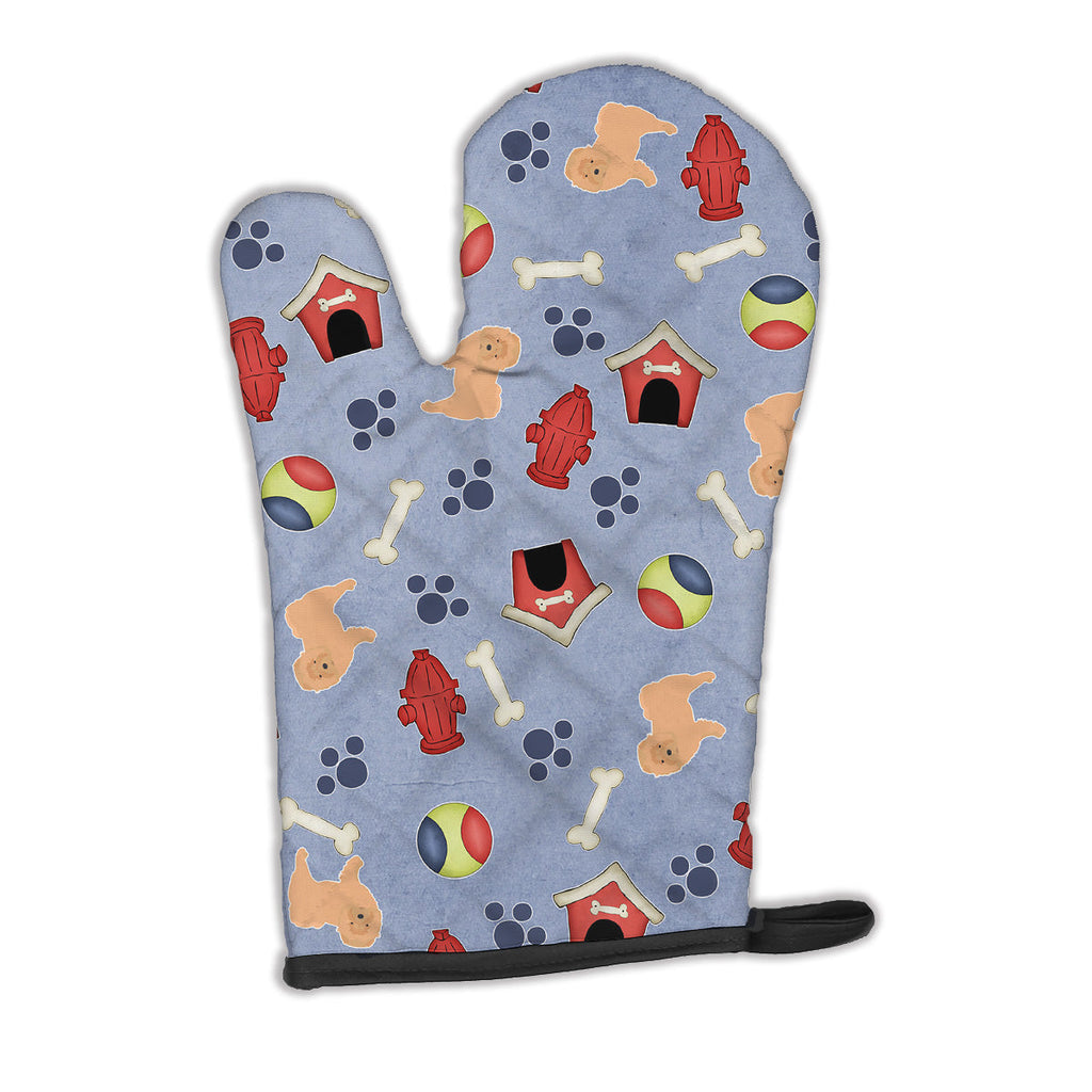 Dog House Collection Chow Chow Oven Mitt Heat Resistant Thick Oven Mitt for Hot Pans and Oven, Kitchen Mitt Protect Hands, Cooking Baking Glove