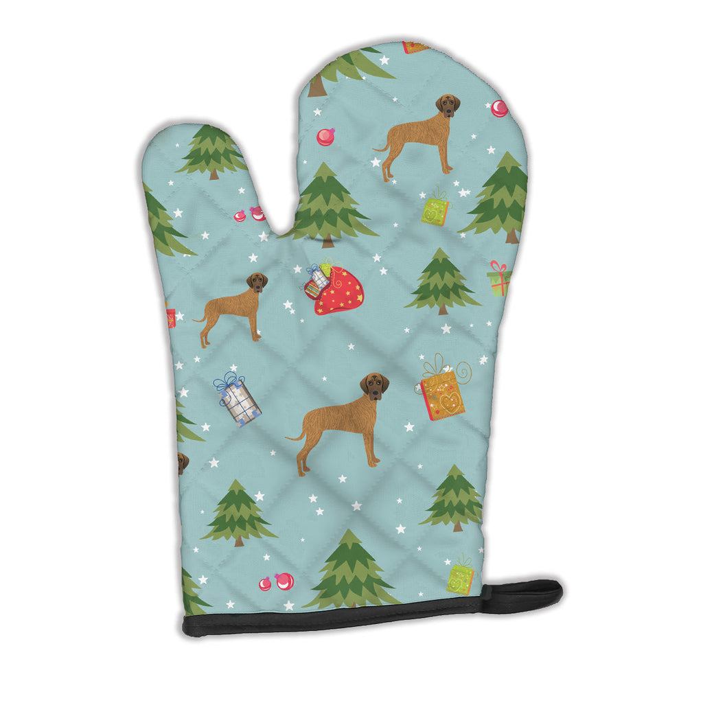 Christmas Brindle Natural Great Dane Oven Mitt Heat Resistant Thick Oven Mitt for Hot Pans and Oven, Kitchen Mitt Protect Hands, Cooking Baking Glove