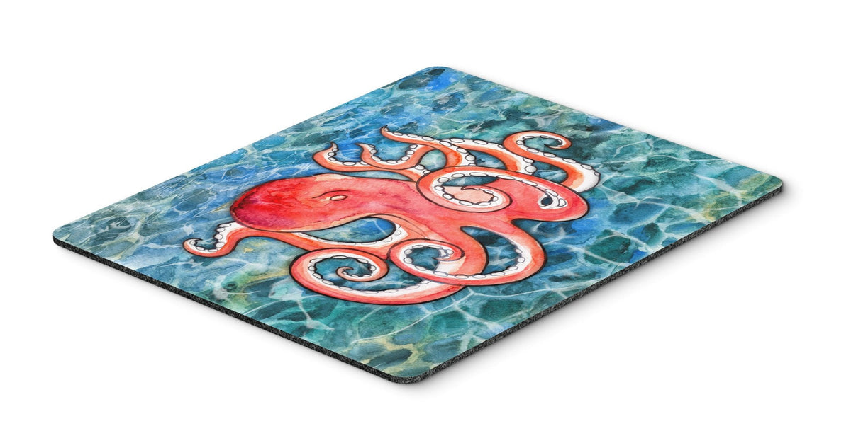 Octopus Mouse Pad, Heat Resistant Trivet Hot Pad , Non Slip Rubber Desk Mat, Kitchen Counter Protector, Home Office Decor Gift