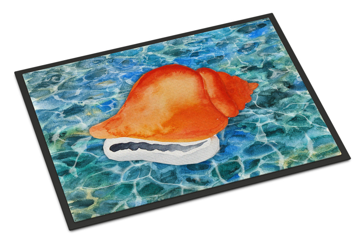 Sea Shell Doormat Indoor Outdoor 18H X 27W Front Door Mat Rugs for Entryway, Non Slip Washable