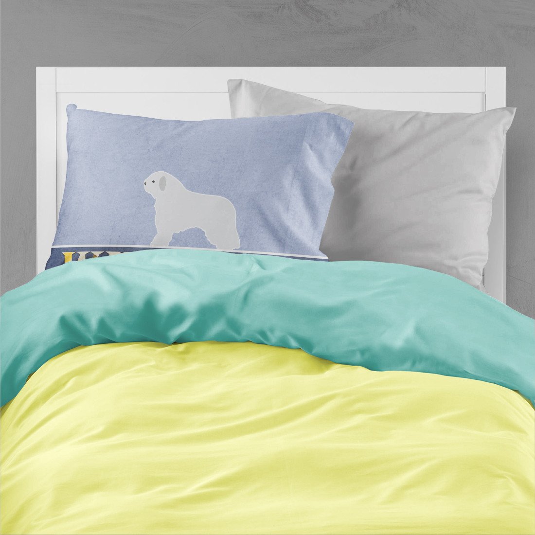 Spanish Water Dog Welcome Standard Pillowcase Lightweight Super Soft Easy Care Decorative Artwork Pillowcase, Standard