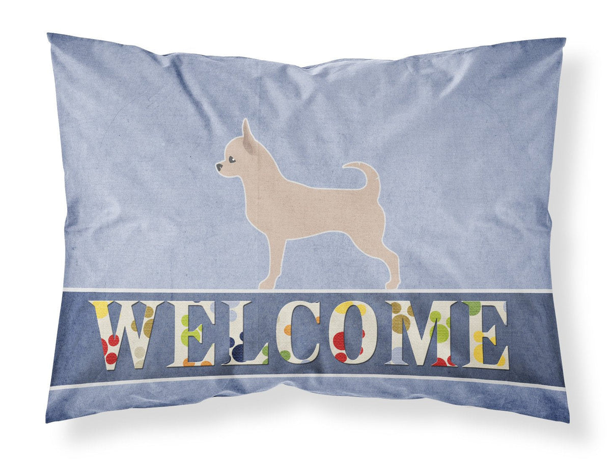 Chihuahua Welcome Standard Pillowcase Lightweight Super Soft Easy Care Decorative Artwork Pillowcase, Standard