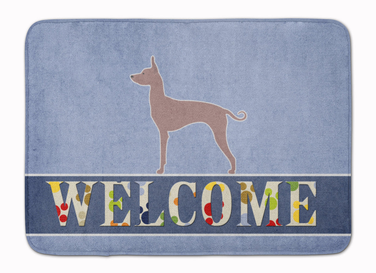 Dogo Argentino Welcome Memory Foam Kitchen Mat Machine Washable Anti-Fatigue Cushion Comfort Bath or Kitchen Rug