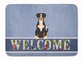 Entlebucher Welcome Memory Foam Kitchen Mat Machine Washable Anti-Fatigue Cushion Comfort Bath or Kitchen Rug