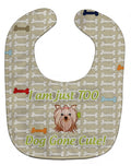 Too Cute Yorkie Yorkishire Terrier Baby Bib Easy-Clean Baby Bib Baby Feeding Accessory Baby Mealtime Essential, 10 x 13, Multicolor