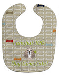 Too Cute Cocker Spaniel Baby Bib Easy-Clean Baby Bib Baby Feeding Accessory Baby Mealtime Essential, 10 x 13, Multicolor