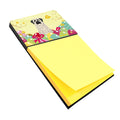 Easter Eggs Mastiff Brindle White Watercolor Sticky Note Holder Refillable Dispenser Desk Accessory 3x3 Pad Gift