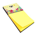 Easter Eggs Mastiff White Watercolor Sticky Note Holder Refillable Dispenser Desk Accessory 3x3 Pad Gift
