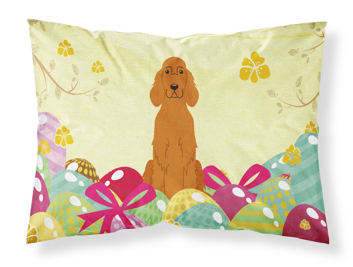 Easter Eggs Irish Setter Standard Pillowcase Lightweight Super Soft Easy Care Decorative Artwork Pillowcase, Standard