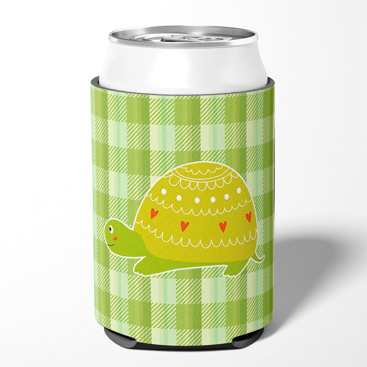 Turtle on the Move Can or Bottle Hugger Cooler Sleeve for Standard 12 oz Cans, Insulated Foam Beer & Soda Can Hugger Reusable