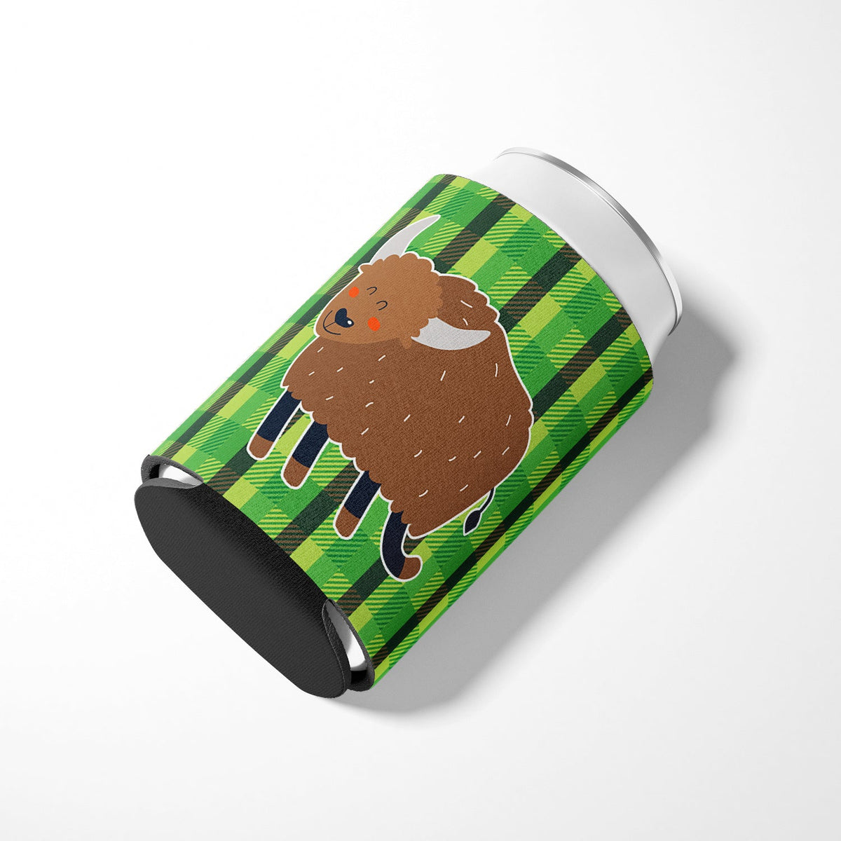 Bull Can or Bottle Hugger Cooler Sleeve for Standard 12 oz Cans, Insulated Foam Beer & Soda Can Hugger Reusable